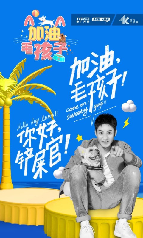加油，毛孩子